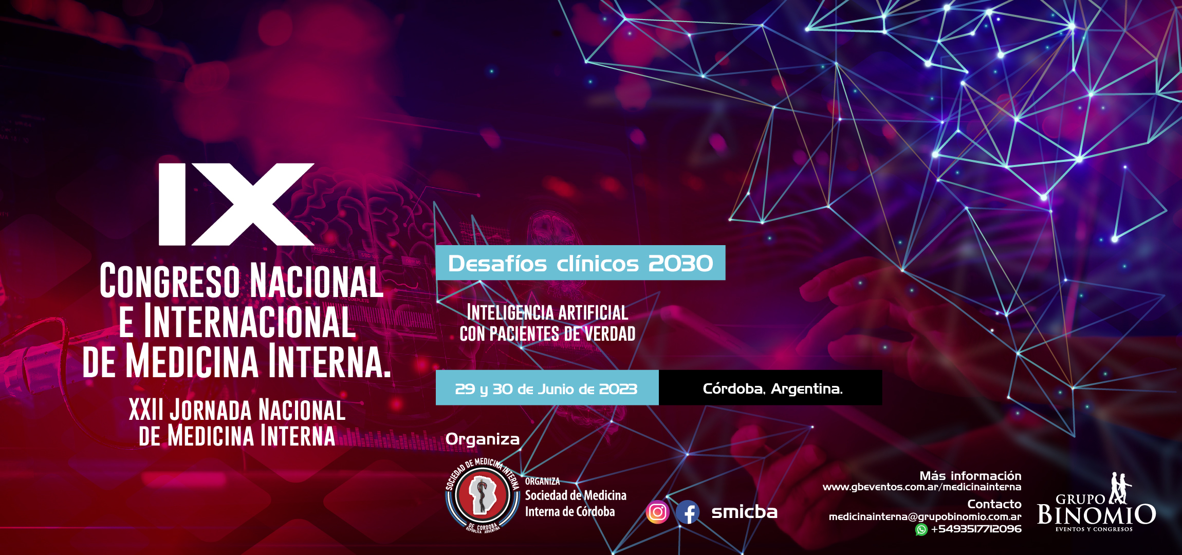 IX Congreso Nacional e Internacional de Medicina Interna y XXII Jornada Nacional de Medicina Interna