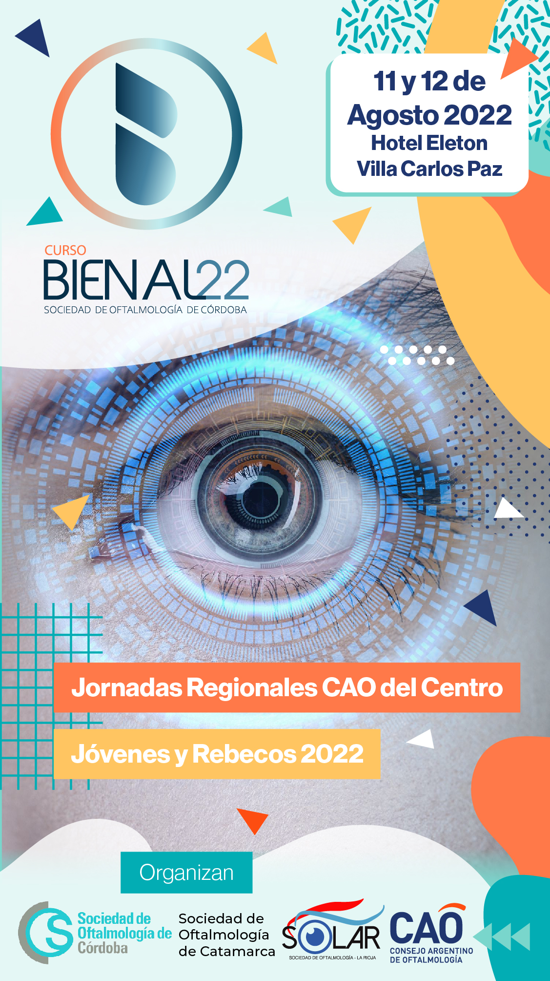 Curso Bienal de la SOC - Jornadas Regionales CAO Centro - Jornadas de Jóvenes y Rebecos 2022